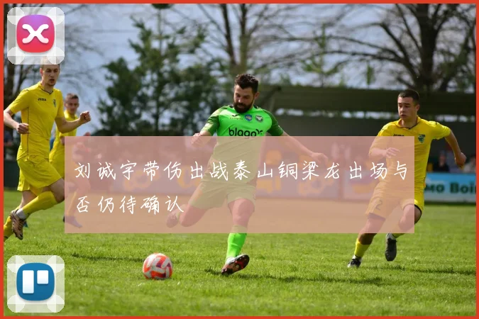 刘诚宇带伤出战泰山铜梁龙出场与否仍待确认